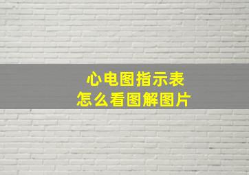 心电图指示表怎么看图解图片