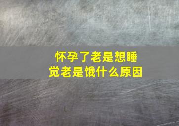 怀孕了老是想睡觉老是饿什么原因