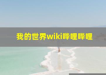 我的世界wiki哔哩哔哩