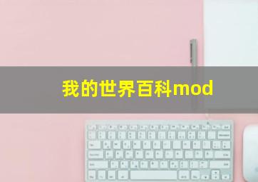 我的世界百科mod