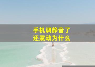 手机调静音了还震动为什么