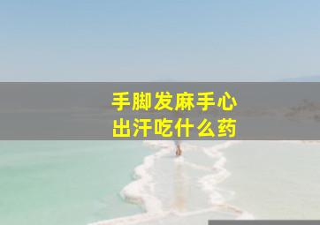 手脚发麻手心出汗吃什么药