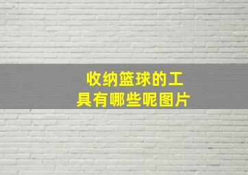 收纳篮球的工具有哪些呢图片