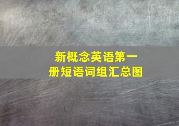 新概念英语第一册短语词组汇总图