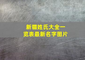 新疆姓氏大全一览表最新名字图片