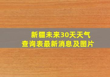 新疆未来30天天气查询表最新消息及图片