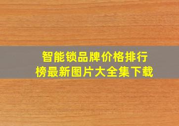 智能锁品牌价格排行榜最新图片大全集下载