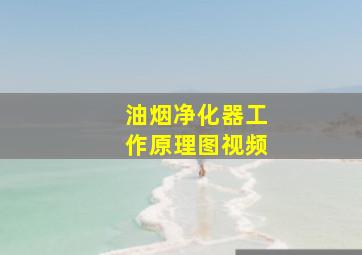 油烟净化器工作原理图视频