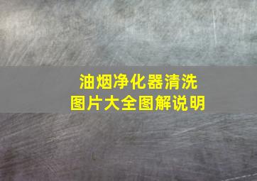 油烟净化器清洗图片大全图解说明