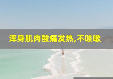 浑身肌肉酸痛发热,不咳嗽