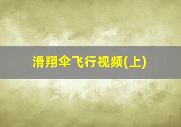 滑翔伞飞行视频(上)