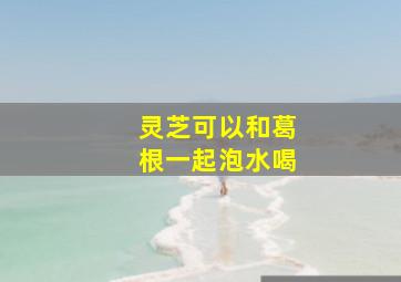 灵芝可以和葛根一起泡水喝