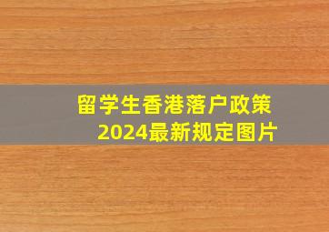 留学生香港落户政策2024最新规定图片