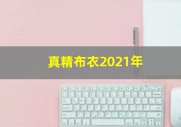 真精布衣2021年