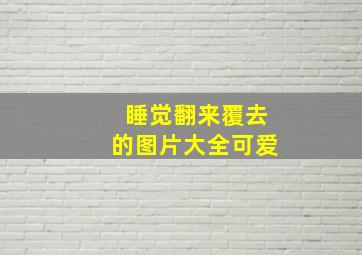 睡觉翻来覆去的图片大全可爱