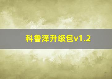 科鲁泽升级包v1.2