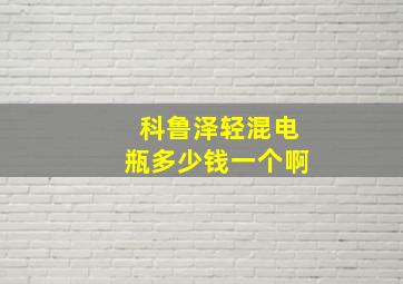 科鲁泽轻混电瓶多少钱一个啊