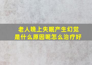 老人晚上失眠产生幻觉是什么原因呢怎么治疗好