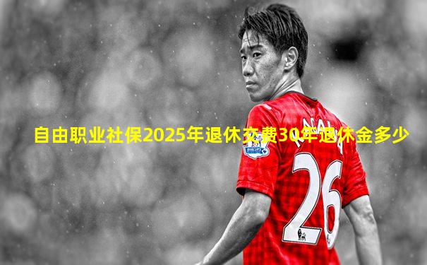 自由职业社保2025年退休交费30年退休金多少