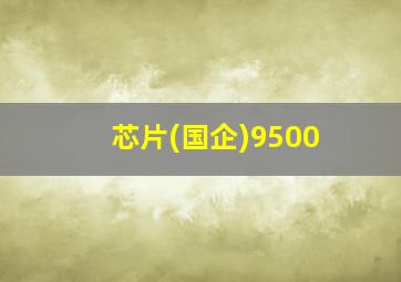 芯片(国企)9500