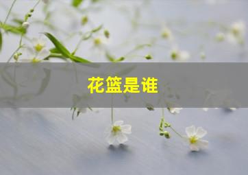 花篮是谁