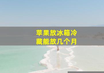 苹果放冰箱冷藏能放几个月