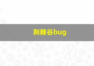 荆棘谷bug