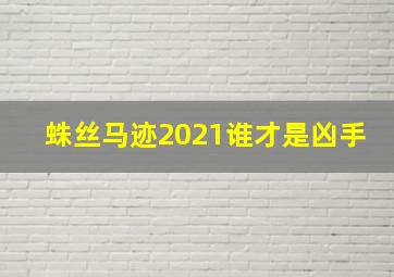 蛛丝马迹2021谁才是凶手