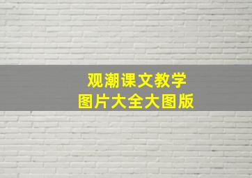 观潮课文教学图片大全大图版