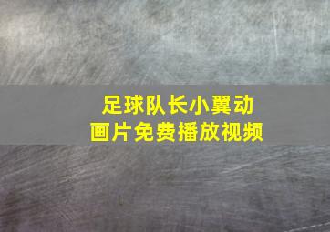 足球队长小翼动画片免费播放视频