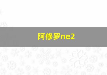 阿修罗ne2