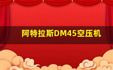 阿特拉斯DM45空压机