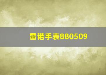 雷诺手表880509