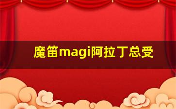 魔笛magi阿拉丁总受