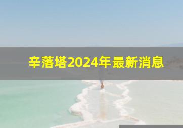 辛落塔2024年最新消息